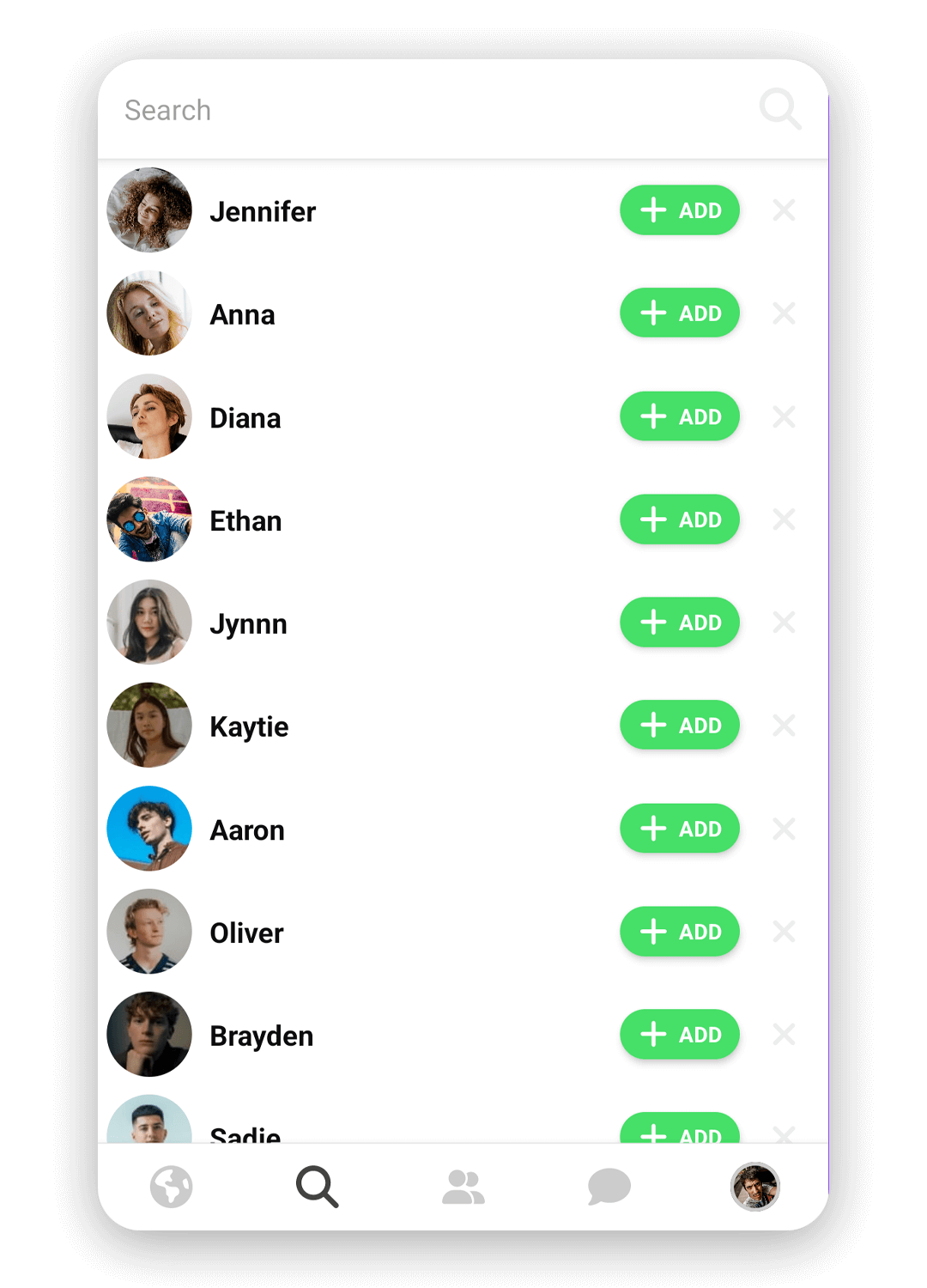 poqe app screenshots