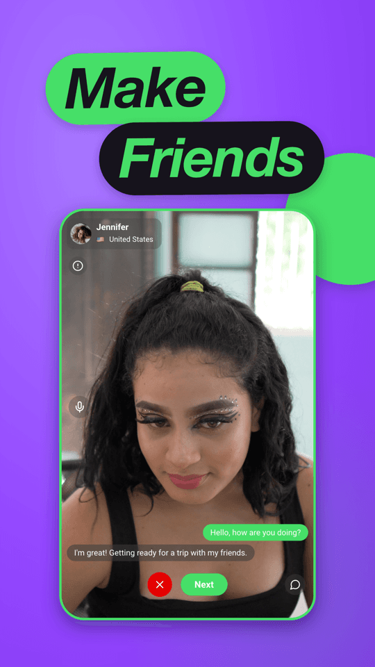 poqe app — make friends over video chat